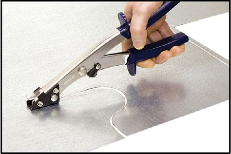 hand sheet metal shears|hand held sheet metal cutter.